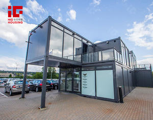 Contenedor de panel sándwich Casa prefabricada Cafetería Restaurante Contenedor Bar Cafetería con cocina - Product Image 3