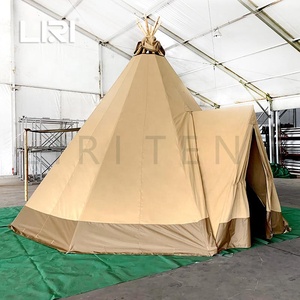Tienda <span class=keywords><strong>de</strong></span> Campaña <span class=keywords><strong>Tipi</strong></span> Piramidal para Exteriores, Tienda <span class=keywords><strong>de</strong></span> Campaña India para Acampar, Tienda <span class=keywords><strong>de</strong></span> Campaña <span class=keywords><strong>Tipi</strong></span> para 20 Personas - Product Image 6