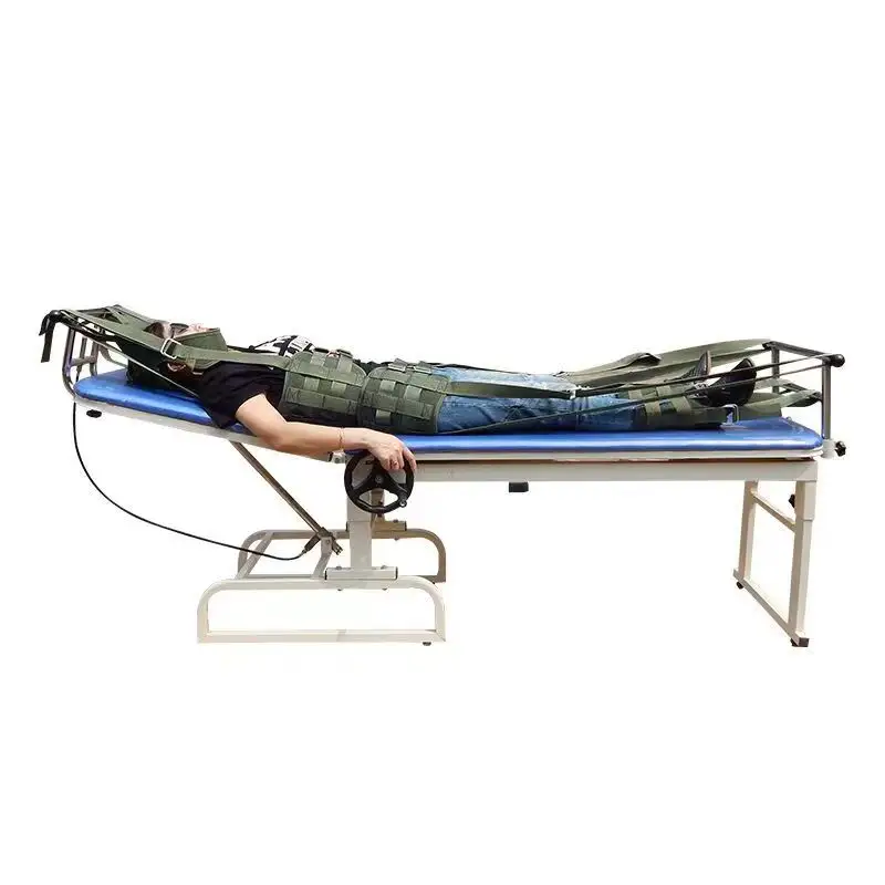 Vật lý trị liệu phục hồi chức năng thiết bị cột sống thắt lưng kéo giường