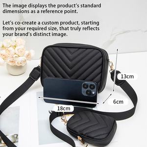 Tas Anjing Kulit PU Bordir Laris Manis dengan Set Tas Susu Kecil, Tas Selempang Anjing Baru - Product Image 6