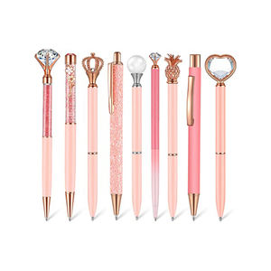 Bolígrafo de Lujo con Diamantes, Corona de Cristal, Bolígrafo de Metal con Cristales, Venta al Por Mayor, Personalizado - Product Image 6