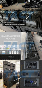 Chinese Speaker Factory Portable Professional Sound System Line Array Top with Active Subwoofer DSP - Product Image 4