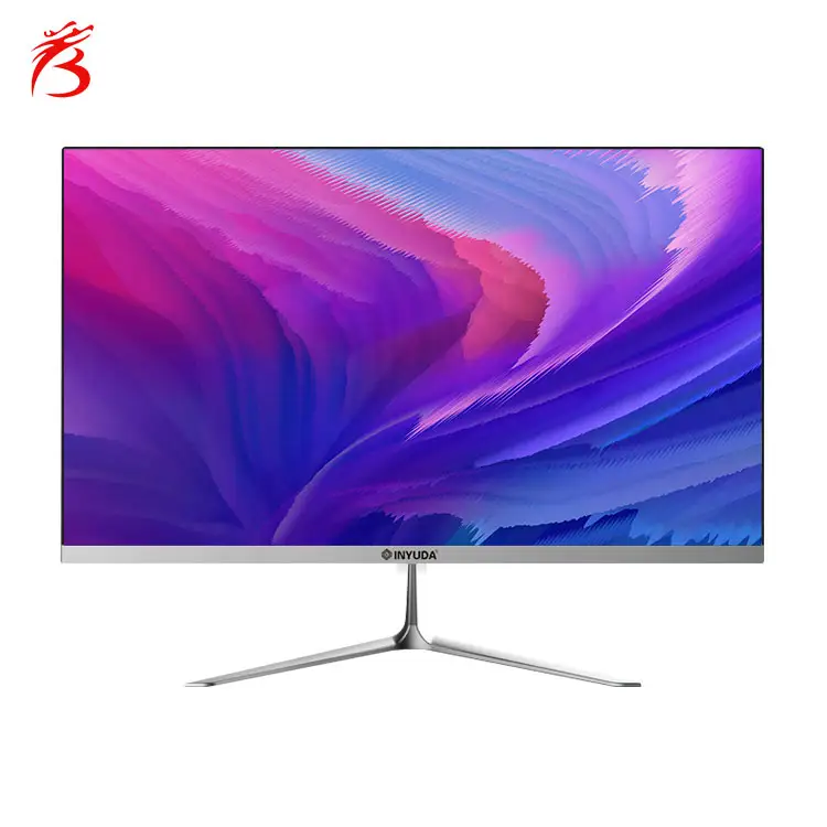 21.5 inç hepsi bir panel pc bilgisayar hepsi bir arada masaüstü bilgisayar 4k