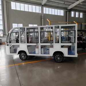 Autobús Turístico Cerrado de 14 Plazas con Certificación CE HKBG, Velocidad de 30 km/h, Capacidad de Subida del 20% y Color Personalizado, Sostenible - Product Image 3