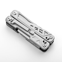 Pince multifonction 18 en 1 pour le camping en plein air, couteau multi-usage, coupe-fil, lame de scie, tournevis, outil de survie