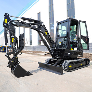 Mini Excavadora Compacta de 3.5 Toneladas, CE Euro 5, Orugas Expandibles, Excavadora Hidráulica con Brazo Articulado, Suministro Directo de Fábrica a Países de la UE - Product Image 3