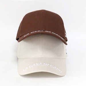 Servizio OEM/ODM, Cappellini da Baseball Personalizzati con Logo Ricamato, Stile Europeo e Giapponese, Tinta Unita, per Uomo, Donna e Giovani, in Cotone a 6 Pannelli - Product Image 4