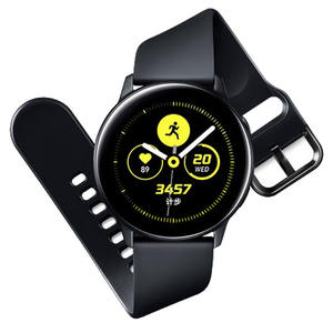 Venta al por mayor 20mm 22mm correa de reloj deportivo de silicona para Samsung <span class=keywords><strong>Galaxy</strong></span> <span class=keywords><strong>Active</strong></span> <span class=keywords><strong>2</strong></span> S3 S2 disponible en <span class=keywords><strong>rosa</strong></span> amarillo naranja multicolor - Product Image 5