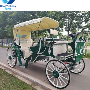 Vintage Royal Victorian Tourism Turismo Lujo Eléctrico y Carruaje de caballos para parques ecuestres - Product Image 5