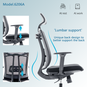 Ghế văn phòng với 3D có thể điều chỉnh cánh tay lớn và cao ghế văn phòng Ergonomic lưới Ergonomic Ghế văn phòng - Product Image 2