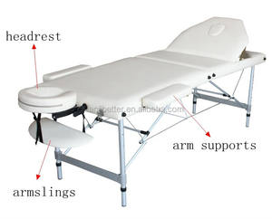 Camillas De Masajes portátiles De aluminio, cama plegable De pestañas, mesa De masaje iluminada, camas De masaje De Spa, mesa De masaje De altura ajustable - Product Image 4