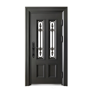 ประตูรักษาความปลอดภัยทำจากไม้วีเนียร์สำหรับตกแต่งห้องล็อบบี้คลังสินค้าที่มีคะแนนไฟ - Product Image 1