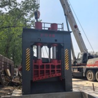 Energiesparende Schwerlast-Q91Y-Schrottstahl-Portalscheranlage für Metallschrott-Recyclingstationen