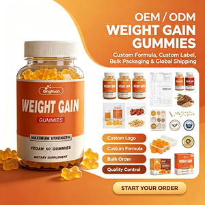 Gomitas para Aumentar de Peso, Mejores Cápsulas para Ganar Masa Muscular, Píldoras para Aumentar el Peso y Realzar los Glúteos, Gomitas para Estimular el Apetito, Suplementos de Proteínas - Product Image 6