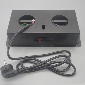 Ali Hot 2 EU Power + 2 USB sạc Hidden bàn Ổ cắm điện cho văn phòng bảng/Máy tính để bàn <span class=keywords><strong>Pop</strong></span> Up Ổ cắm điện - Product Image 5