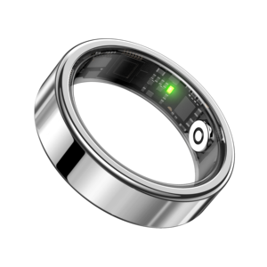 แหวนสุขภาพอัจฉริยะพร้อมเครื่องวัดออกซิเจนในเลือด เครื่องวัดความดันโลหิต เครื่องวัดอัตราการเต้นของหัวใจ เครื่องติดตามการนอนหลับ ทำจากสแตนเลสสตีล กันน้ำระดับ IP68 สำหรับทุกเพศ - Product Image 6