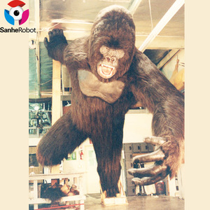 Realistic Model <strong>Gorilla</strong> and Props for Sale Robotic Animatronic Model Realistic Huge Full Size Animal <strong>Gorilla</strong> for Zoo