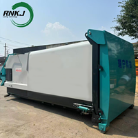 Compacteur de déchets mobile RNKJ 12m avec pompe à moteur à engrenages, haute efficacité, collecteur de déchets électrique (certifié ISO)