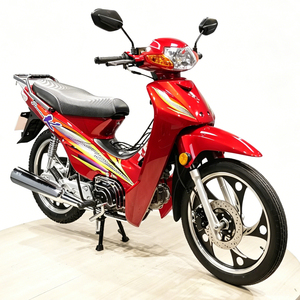 Vente en gros de motos Underbone de type C100 de 50cc à 125cc pour le Brésil |   Moteur à couple élevé avec jantes en acier renforcé et autocollants personnalisés - Product Image 1
