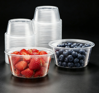 Boîtes d'emballage personnalisables en PVC recyclé thermoformé pour macarons, sushis et fruits