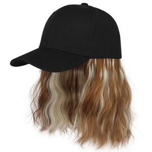 Nouvelle Arrivée Automne : Perruque Intégrée avec Chapeau pour Femme, Tendance, Cheveux Courts Bouclés Bobo Bob, En Stock, Vente en Gros - Product Image 4