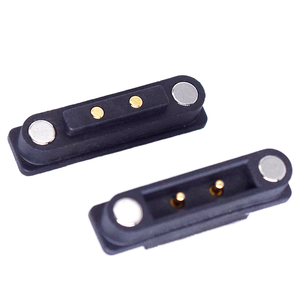 CZX 2-poliger magnetischer Ladeans chluss 2-poliger magnetischer Lade anschluss Hochstrom-Pogo-Stift feder belasteter Stecker - Product Image 1
