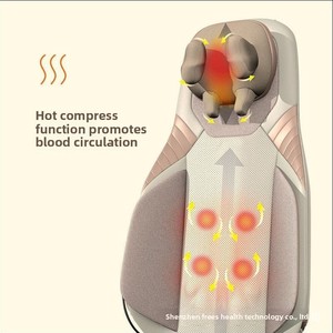 Venta directa de fábrica, nuevo cojín masajeador multifuncional para silla de coche en casa, dirigido para espalda, hombros, cuello, cintura, Fitness corporal - Product Image 5