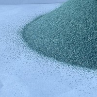 Poudre de carbure de silicium vert ultra-fine pour polissage de précision, découpe, meulage et sablage haute pureté