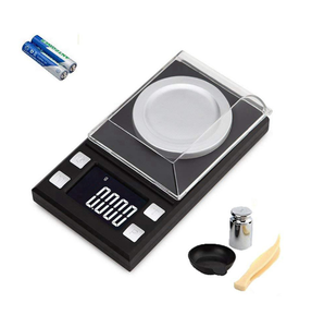 منتج جديد رائجة البيع 50g قيراط مقياس 100g20g مجوهرات مقياس 0.001g مسحوق ذهبي الذهب ميزان إلكتروني الطبية - Product Image 5