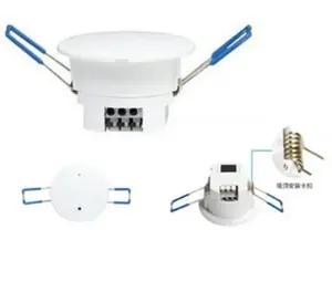 Sensor de presença de micro-ondas YS-H5.8G, sensor de movimento doméstico inteligente, radar de mmWave com detecção de luminância/distância/tremores