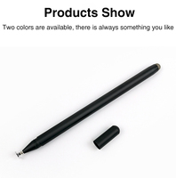 Fonken — stylet 2 en 1 Double face de précision pour écran tactile, stylo à pointe Fine, universel, en métal, pour tablette, nouveau Design