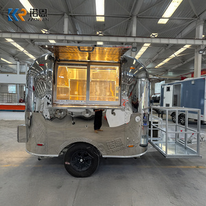 移动餐车 不锈钢小型移动商业餐车拖车 全套设备餐车 移动餐车拖车 - Product Image 2