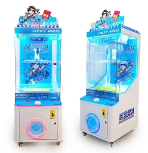 Máquina Expendedora de premios que funciona con monedas, máquina de juego de pegatinas con Clip giratorio gratis, combinación de máquina de aperitivos y garras, Juego - Product Image 2