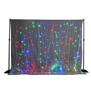 ม่านไฟฟ้าควบคุมด้วยระบบอิเล็กทรอนิกส์ สีขาว สำหรับตกแต่งงานอีเว้นท์ - Product Image 1