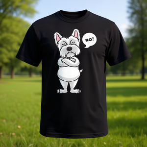 T-shirt promotionnel pour les amoureux des chiens West Highland Terrier - Product Image 3