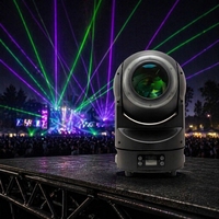 Luces Impermeables para Exteriores de 6000K, IP65, Luces de Haz Dmx512 para Escenario/DJ/Discoteca/Conciertos