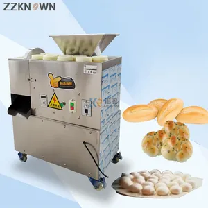 Dough Divider Rounder Food Grade Pizza Bread Cutter Ball Dough Rolling Machine OEM Multi- Function Stainless Steel 120kg/h