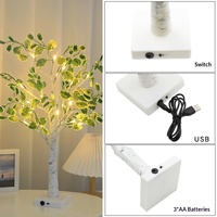 Guirlandes lumineuses LED de Noël en plastique IP44 pour l'ambiance de la pièce, décoration festive, lumières de fête nocturnes, petites lumières d'arbre