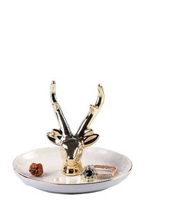 <strong>Ceramic</strong> Jewellery Tray Home Furnishings Jewellery <strong>Box</strong> Jewellery Rack Ring Rack Storage Rack Crafts - Product Image 2