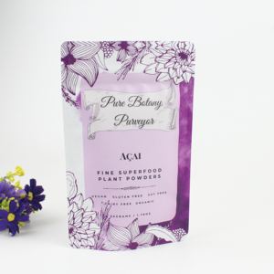 Sachet Doypack Personnalisé Imperméable en Aluminium avec Fermeture Ziplock pour Protéines en Poudre, Suppléments, Sucre et Épices - Product Image 2