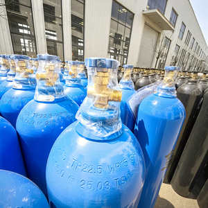 Cilindro de oxígeno de soldadura 40L 50L con válvula duradera para metalistería y reparación de automóviles - Product Image 6