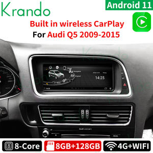 Krando 8,8 ''Android 14 Radio de coche unidad principal de navegación GPS para <span class=keywords><strong>AUDI</strong></span> Q5 2009-2015 IPS con reproductor Multimedia inalámbrico <span class=keywords><strong>Carplay</strong></span> Gps - Product Image 4