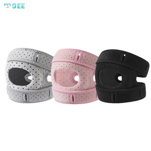 SeeMore Schmerz linderung Knorpel Meniskus verletzungen Weiche Knies tütze Wrap Neopren Knies tütze mit Seitens tabilisa toren - Product Image 6