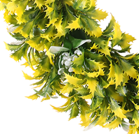 Vente en gros guirlande suspendue de haute qualité plante artificielle herbe fleur artificielle pour la décoration de la maison intérieur extérieur décor