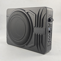 Pionner TS-WX012A, haut-parleur de voiture actif ultra-fin de 10 pouces avec basses puissantes de 4500 W, caisson de basses actif pour voiture, haut-parleur audio pour voiture
