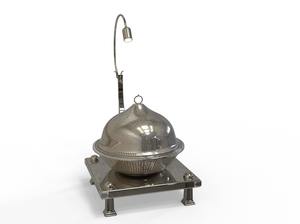 Oferta Especial: Plato para Calentar Comida 2026, Redondo, de Acero Inoxidable, para Servir Alimentos - Product Image 2