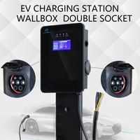 Nouveau Type 2 7-22kW Portable EV chargeur rapide usage domestique Station de charge Mobile IP65 étanche pour Interface