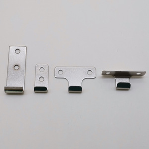 Stainless Steel Wall <b>Hooks</b> Rectangle Two Hole Metal Clips <b>For</b> Bags <b>Picture</b> <b>Frames</b> Wall Mounted Storage Organizer - Product Image 1
