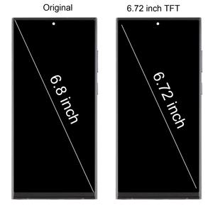 Pantalla LCD TFT de 6.72 pulgadas con digitalizador y marco completo para <span class=keywords><strong>Samsung</strong></span> Galaxy <span class=keywords><strong>S22</strong></span> <span class=keywords><strong>Ultra</strong></span> SM-S908B - Product Image 1