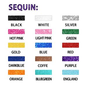 Maillot de baseball personnalisé à sequins pour femme – Nom et numéro personnalisables – Manches courtes – Chemise de supporter pour le jour du match – Coton/Polyester/Spandex – Été - Product Image 3